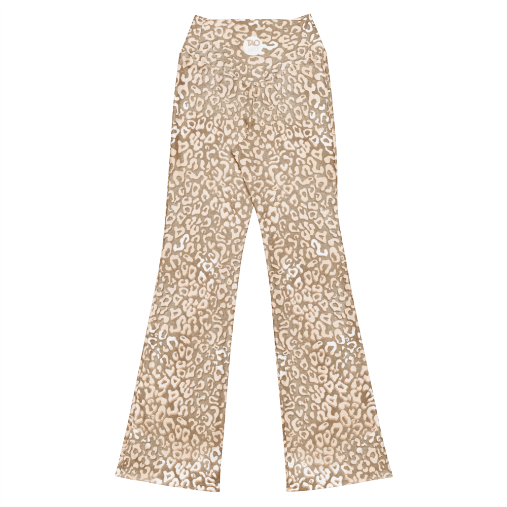 Leopardy Flare Leggings