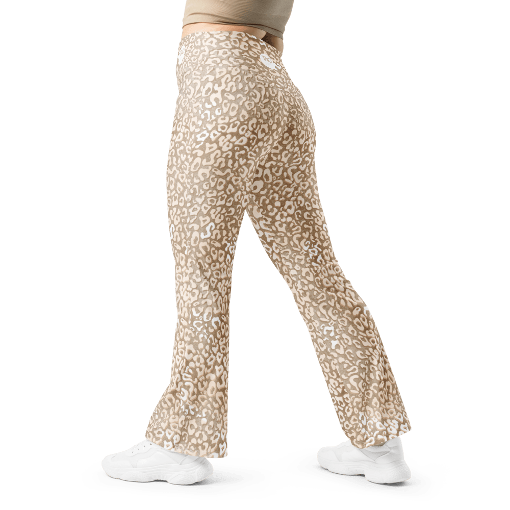 Leopardy Flare Leggings
