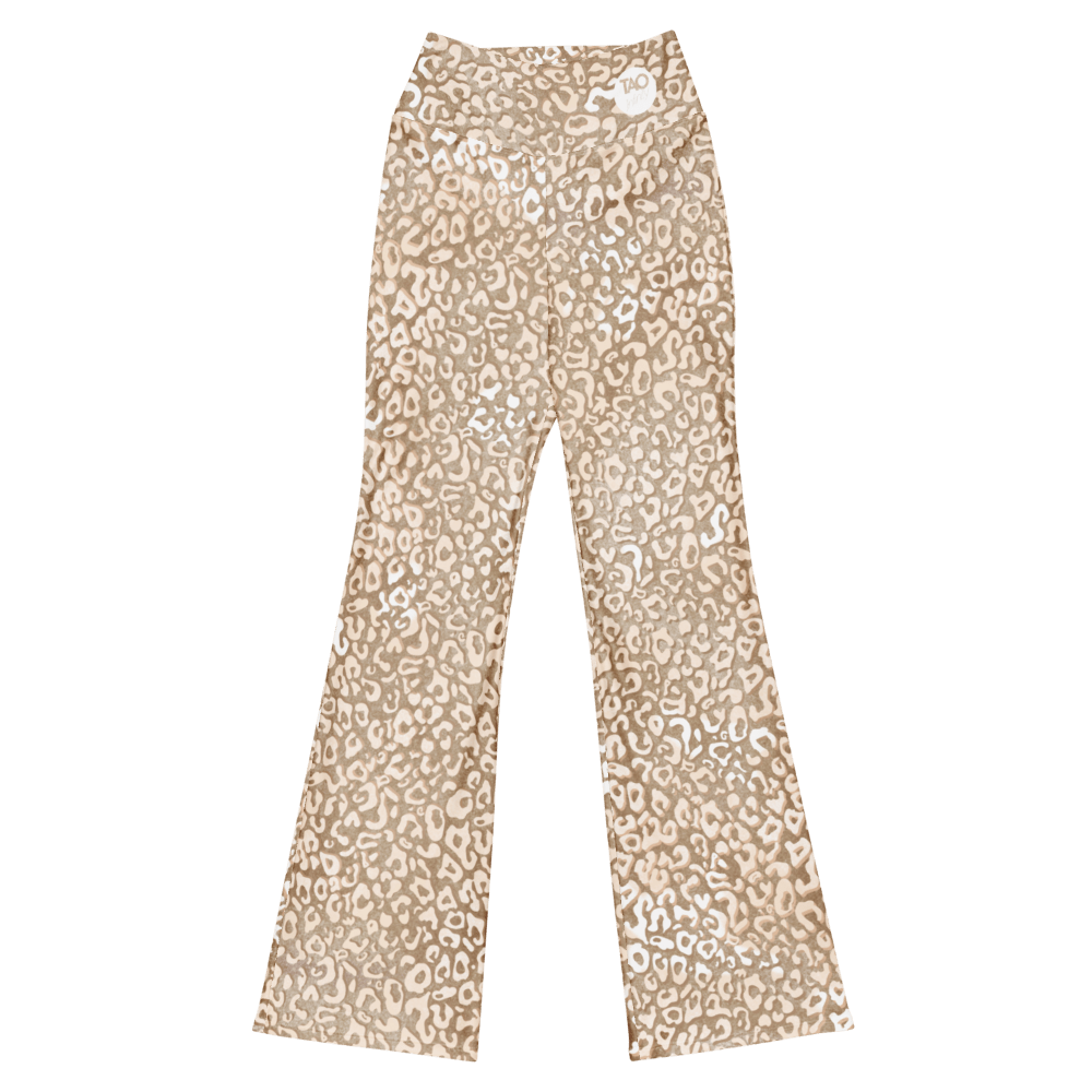 Leopardy Flare Leggings