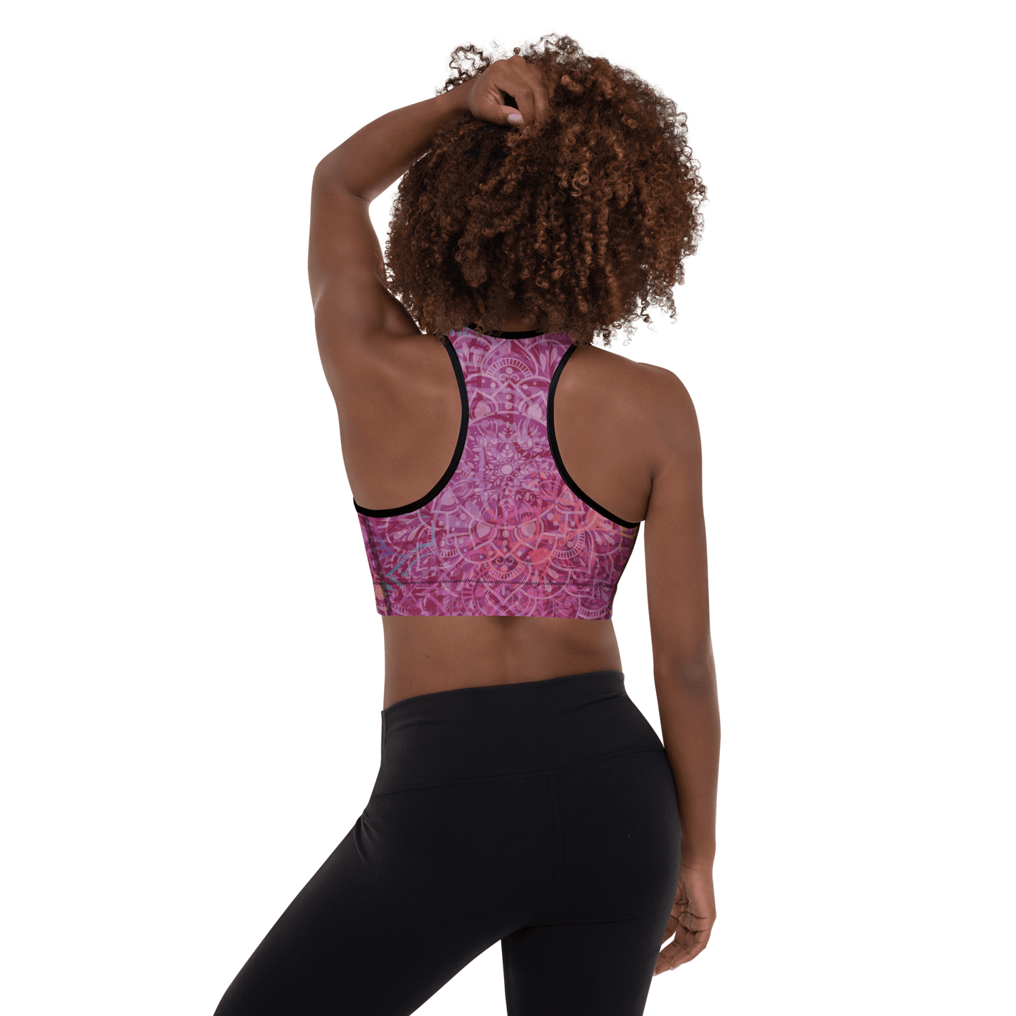 Mandala Glow Sports Bra
