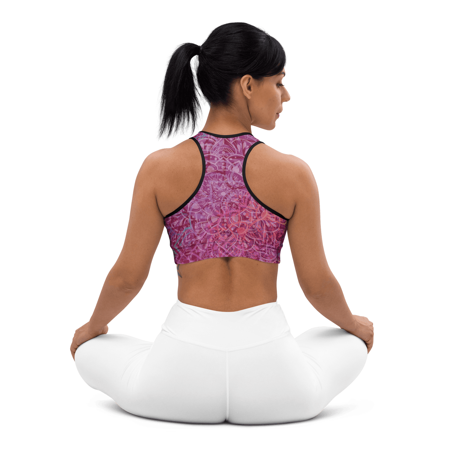 Mandala Glow Sports Bra
