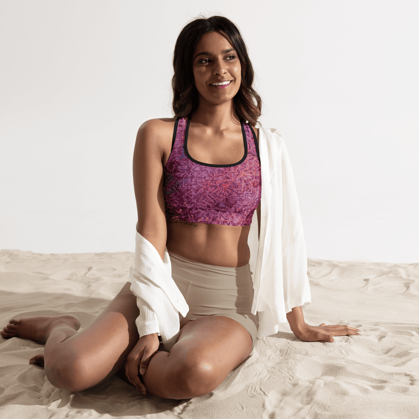 Mandala Glow Sports Bra