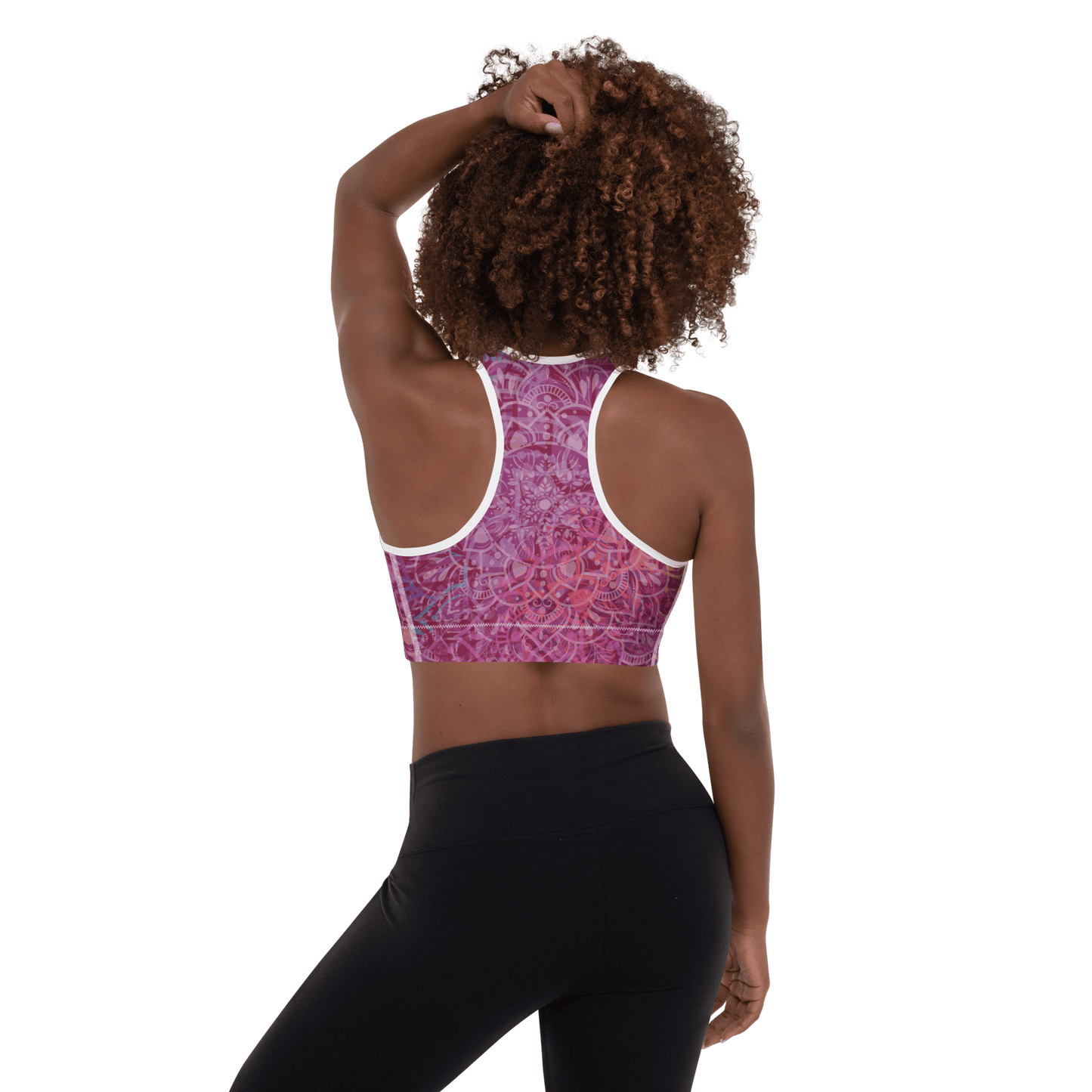 Mandala Glow Sports Bra