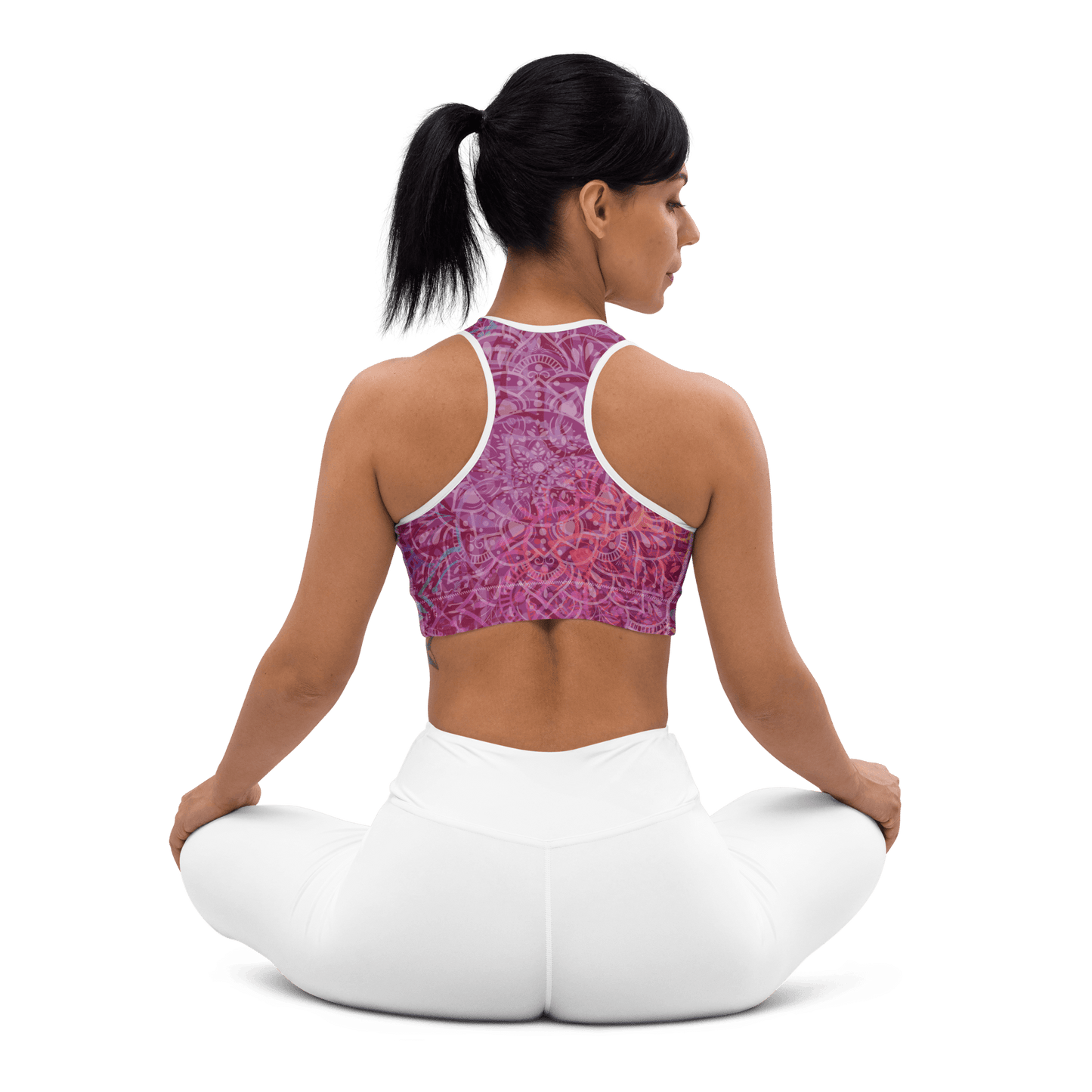 Mandala Glow Sports Bra