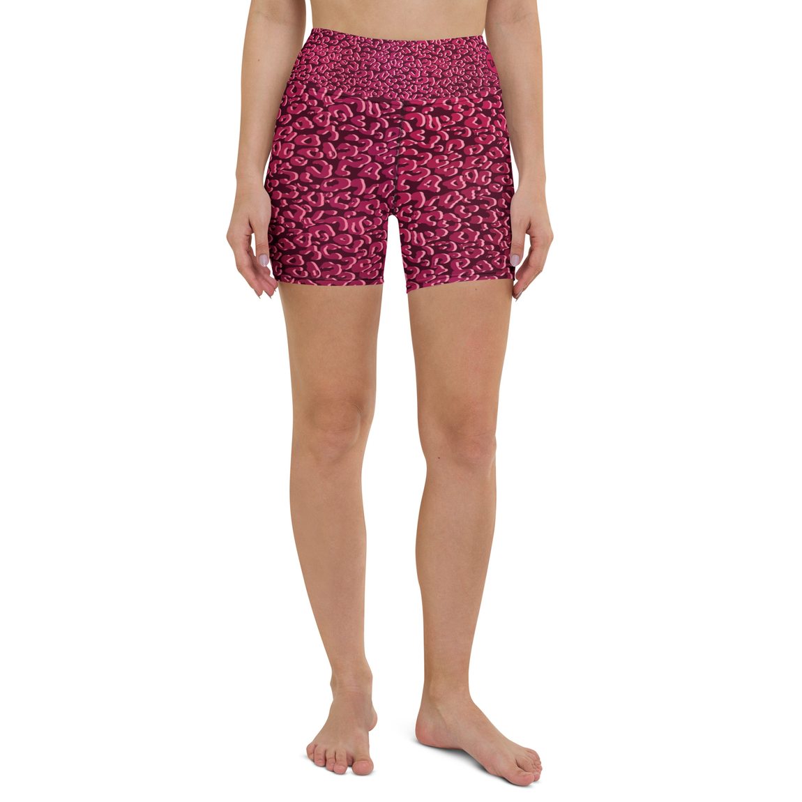 Ruby Leopardy yoga shorts
