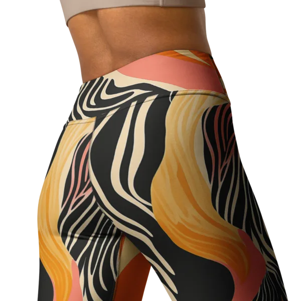 Safari Fall Yoga Leggings - Image 14