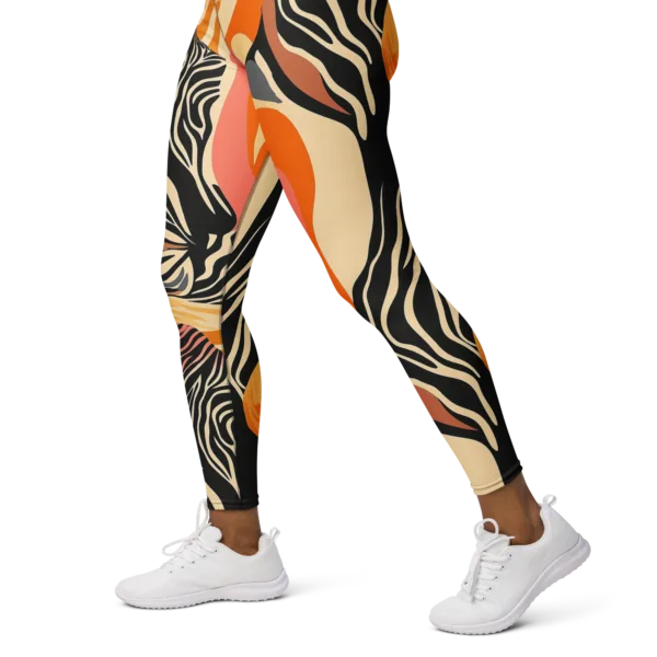 Safari Fall Yoga Leggings - Image 19