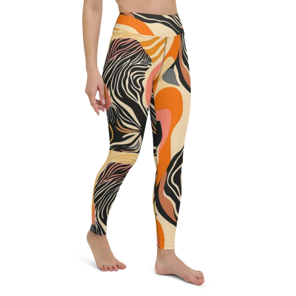 Safari Fall Yoga Leggings - Image 29